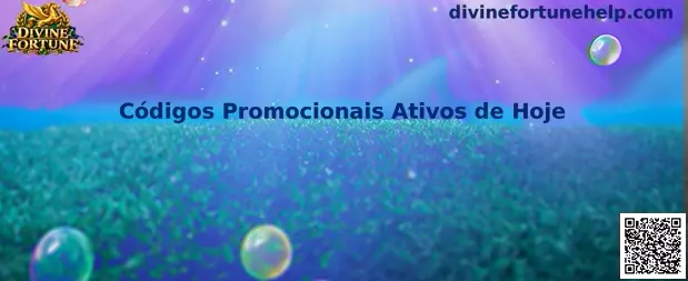Códigos Promocionais Ativos