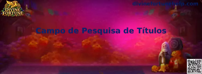 Campo de Pesquisa de Títulos