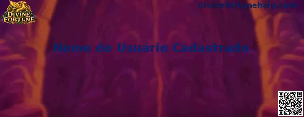 Nome de Usuário Cadastrado