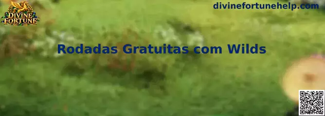 Rodadas Gratuitas com Wilds em Divine Fortune