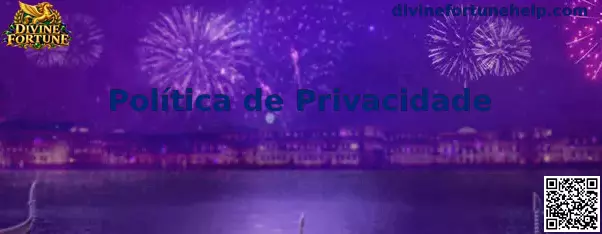 Ilustração relacionada à Política de Privacidade da Divine Fortune