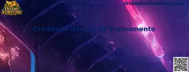 Créditos Fictícios de Treinamento em Divine Fortune